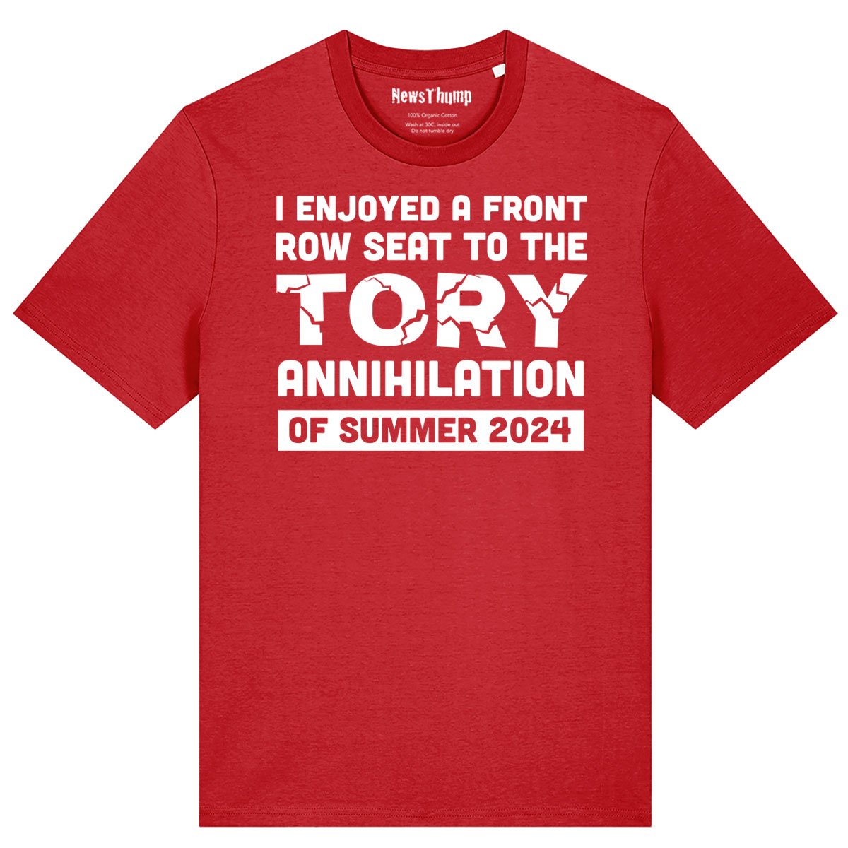 I enjoyed a front row seat to the Tory Annihilation of summer 2050