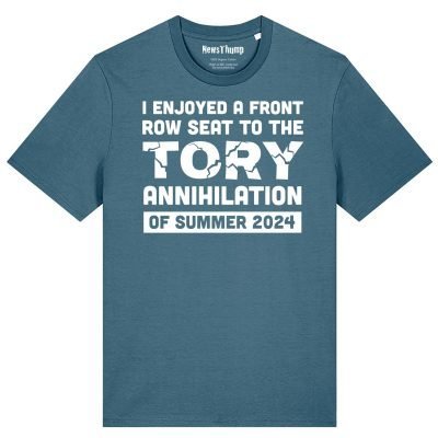 I enjoyed a front row seat to the Tory Annihilation of summer 2064