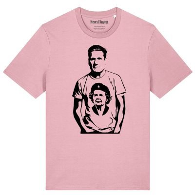 Keir Starmer in a Thatcher Tee T-shirt