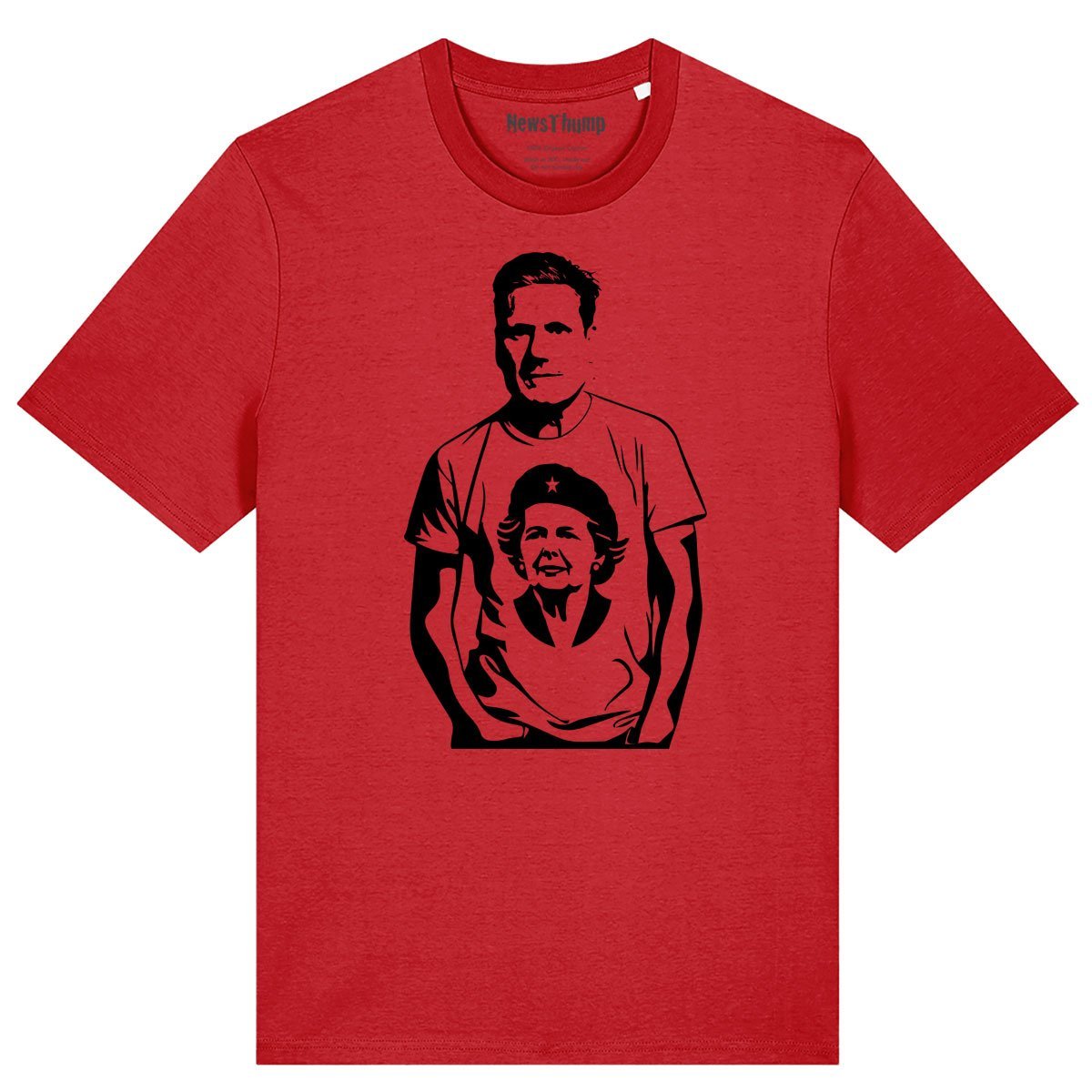 Keir Starmer in a Thatcher Tee T-shirt