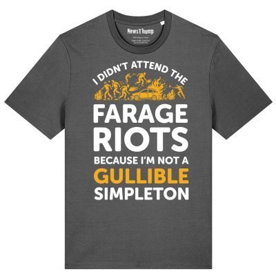 I didn’t attend the Farage Riots T-shirt
