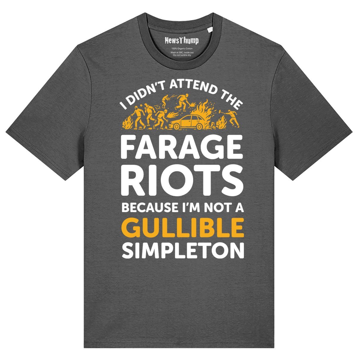 I didn’t attend the Farage Riots T-shirt
