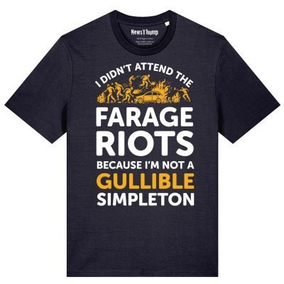I didn’t attend the Farage Riots T-shirt
