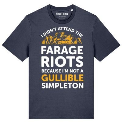 I didn’t attend the Farage Riots T-shirt