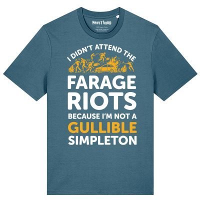 I didn’t attend the Farage Riots T-shirt