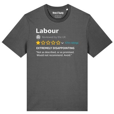 Labour 1-star review T-shirt