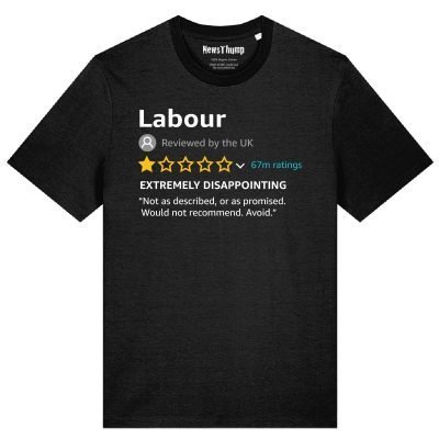 Labour 1-star review T-shirt