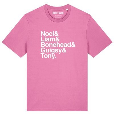 Oasis Beatles Parody T-shirt