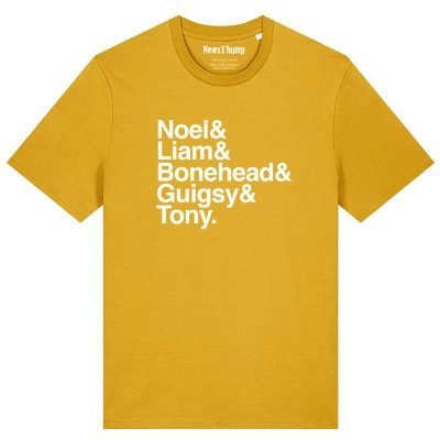 Oasis Beatles Parody T-shirt