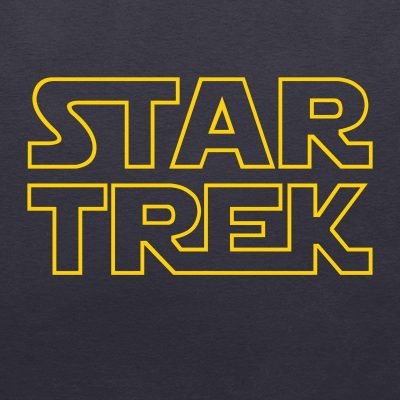 Star Trek parody logo