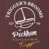 Trigger's Brooms T-shirt close up