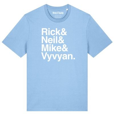 Young Ones band parody T-shirt
