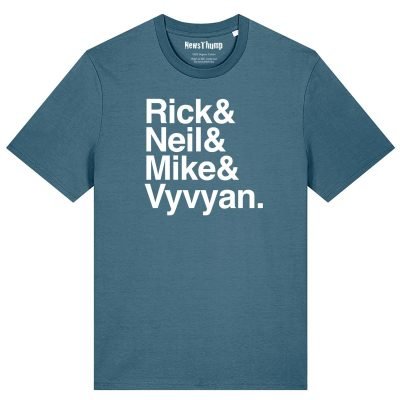 Young Ones band parody T-shirt