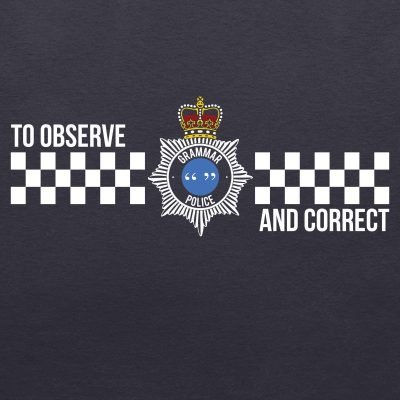 Grammar Police T-shirt