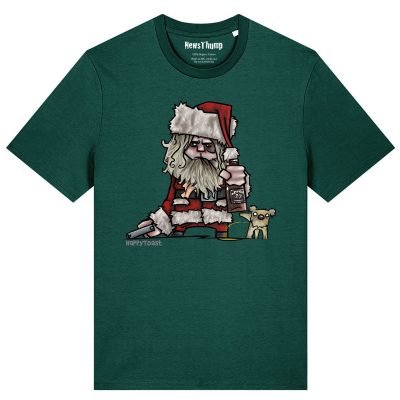 HappyToast Santa T-shirt from Trading Places
