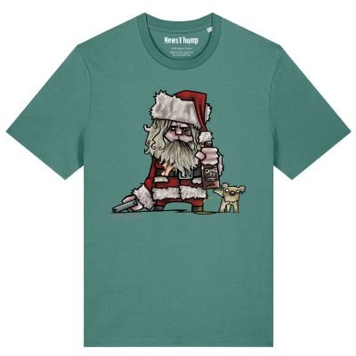 HappyToast Santa T-shirt from Trading Places