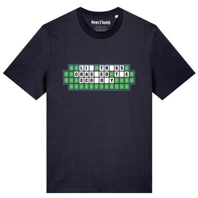Liz Truss Crashed the Economy T-shirt