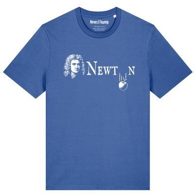 Newton Falling Apple T-shirt