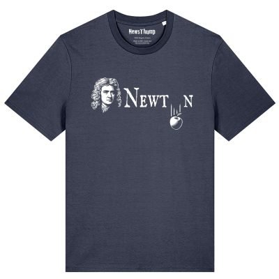 Newton Falling Apple T-shirt