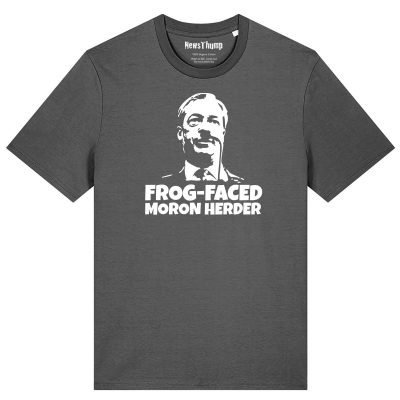 Frog-faced moron-herder T-shirt