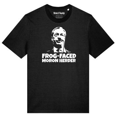 Frog-faced moron-herder T-shirt