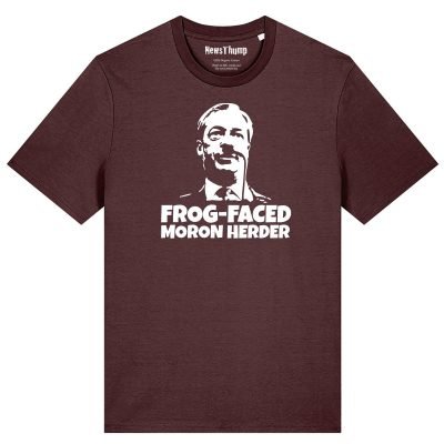 Frog-faced moron-herder T-shirt