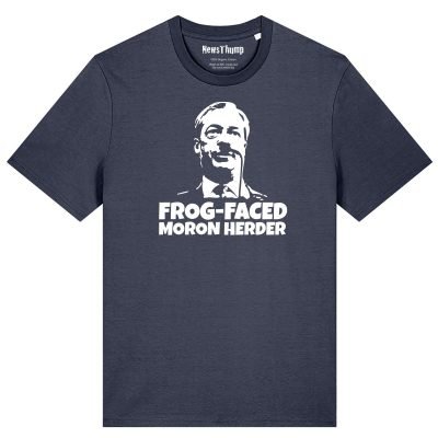 Frog-faced moron-herder T-shirt