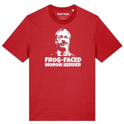 Frog-faced moron-herder T-shirt
