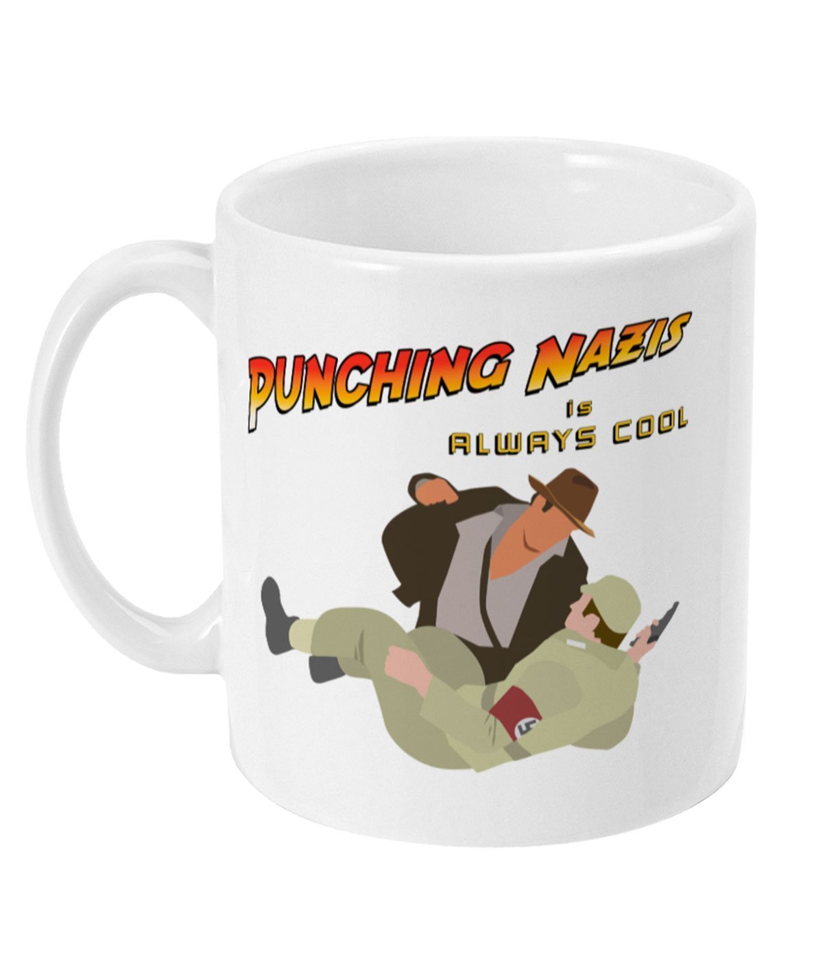 Punching Nazis is always cool