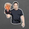 The President and his puppet T-shirt Elon Musk and Donald Trump
