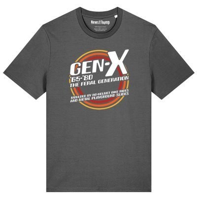 Gen X The Feral Generation T-shirt