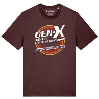 Gen X The Feral Generation T-shirt