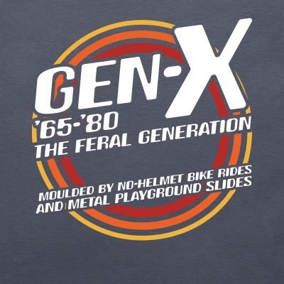 Gen X The Feral Generation T-shirt