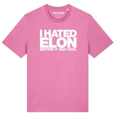 I hated Elon before it was cool T-shirt