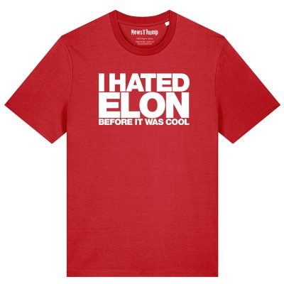 I hated Elon before it was cool T-shirt