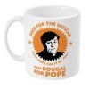 Dougal for pope Mug left side