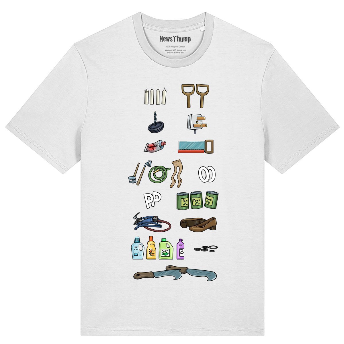 Four Candles Items by HappyToast T-shirt