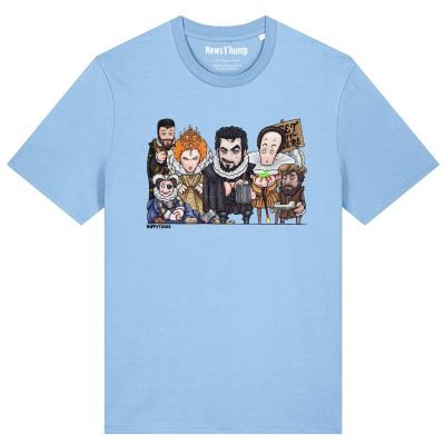 Blackadder II T-shirt by Happytoast