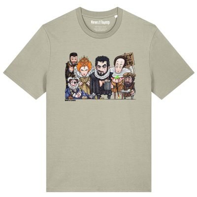 Blackadder II T-shirt by Happytoast