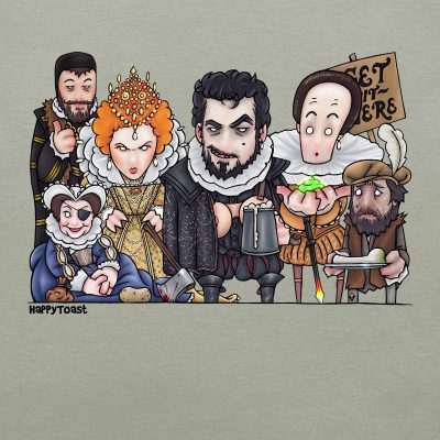 Blackadder II T-shirt by Happytoast