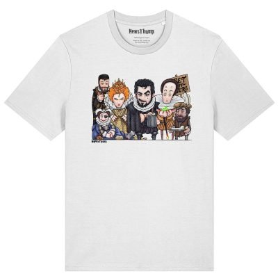 Blackadder II T-shirt by Happytoast