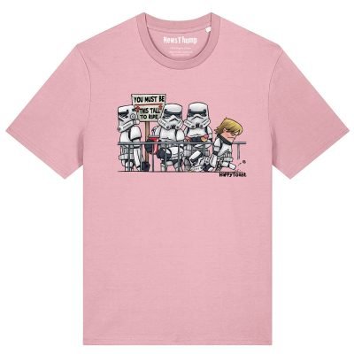 A bit short for a stormtrooper T-shirt
