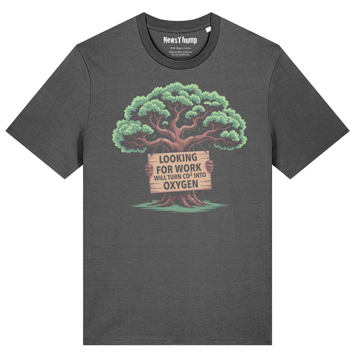 Out of work Tree T-shirt