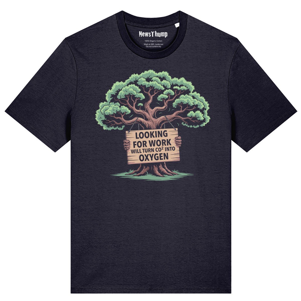 Out of work Tree T-shirt