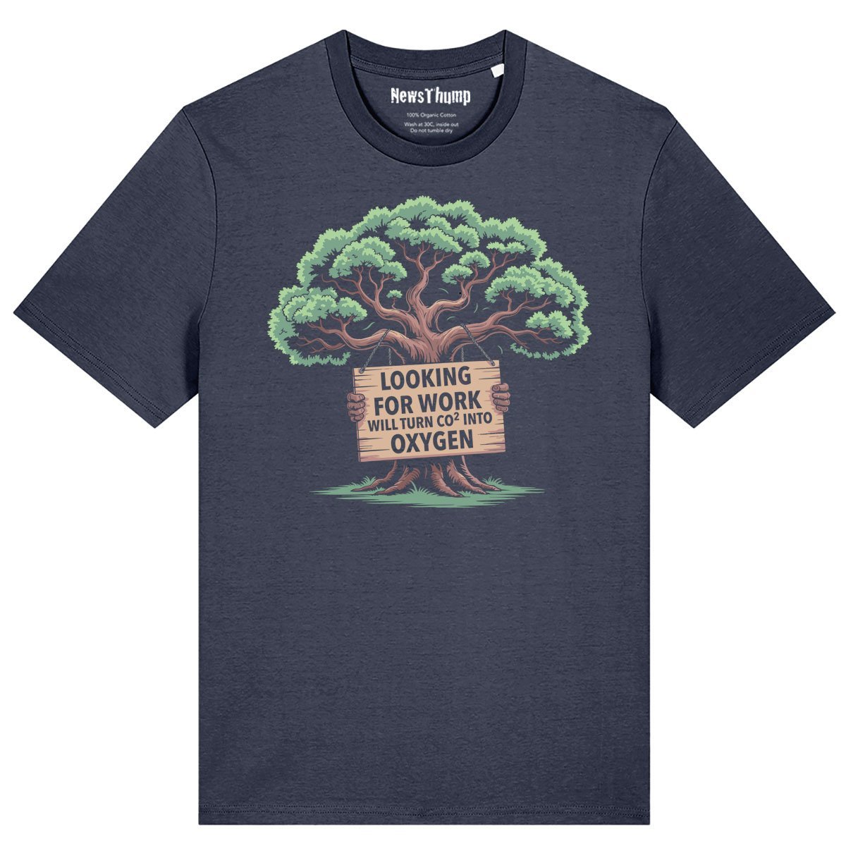 Out of work Tree T-shirt