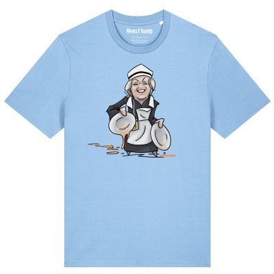 Two Soups T-shirt by HappyToast