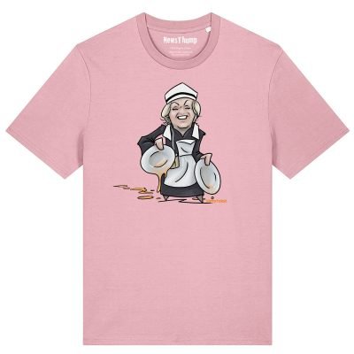 Two Soups T-shirt by HappyToast