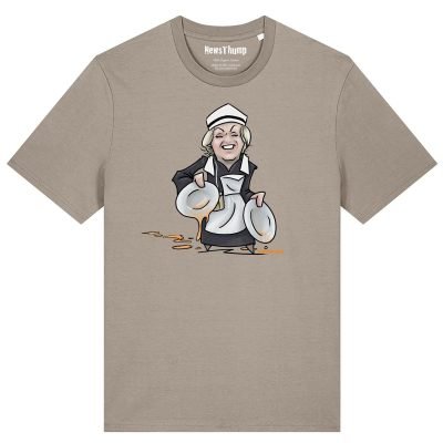 Two Soups T-shirt by HappyToast