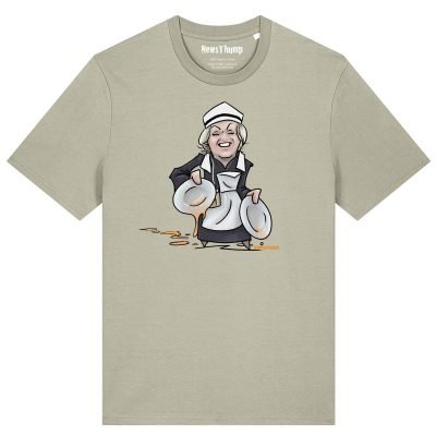 Two Soups T-shirt by HappyToast