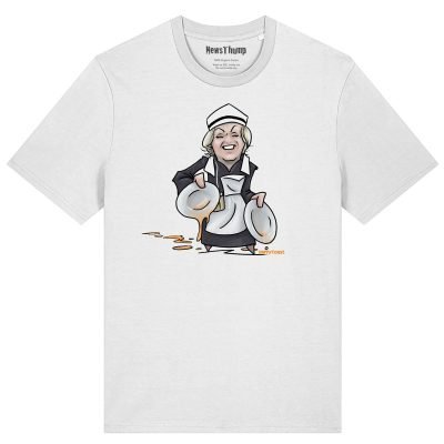 Two Soups T-shirt by HappyToast